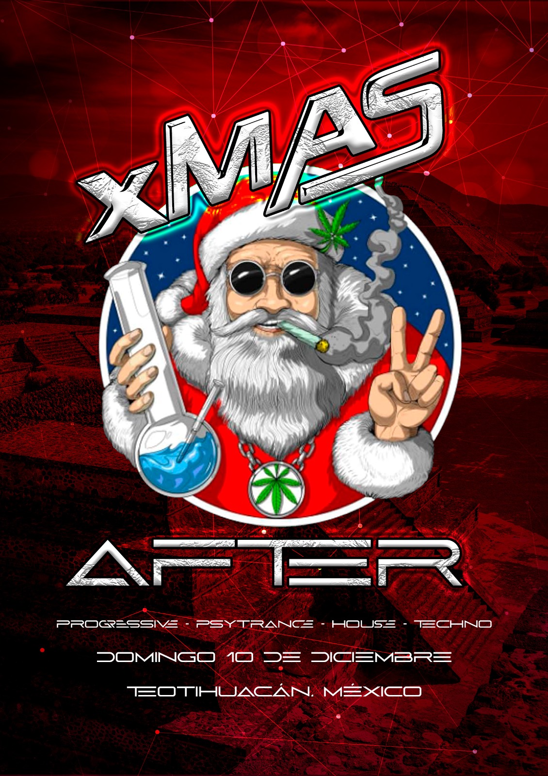 LARBA en evento XMAS Teotihuacan